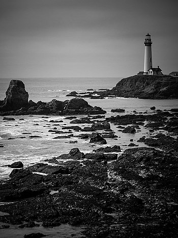 VaMedia, Pigeon Point Lighthouse, built in 1871, California