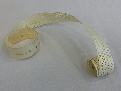 Punched tape