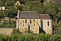 835) L'église de La Roque-Gageac, Dordogne, France. 17 septembre 2011