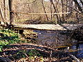 Foot-bridge in River Sopotnica