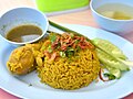 Khao mok kai (Thai style chicken biryani)