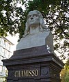 Bust at Monbijou Park, Berlin-Mitte. Sculptor: Julius Moser