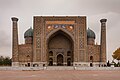 * Nomination Sherdor medrese at thr Registan square. Samarkand, Uzbekistan. By User:Arina Pan --Красный 09:13, 27 November 2024 (UTC) * Decline  Oppose Too much blur in the image, sorry --Takerlamar 21:40, 28 November 2024 (UTC)