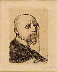 Jakob Smits: Self-portrait (undated). Collection Jakob Smitsmuseum, CC0