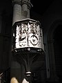 Manuelin pulpit, Church of São João Baptista (Tomar), Portugal.