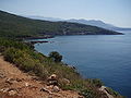 Bathing resort Himara to the Albanian Riviera