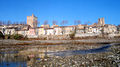 Vue depuis la rive de l'Orbieu