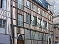 Rouen, old house, Seine-Maritime, France