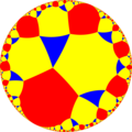 Uniform tiling of hyperbolic plane, 3x4x∞o. Generated by Python code at User:Tamfang/programs.