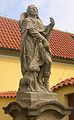 Statue of St. Rochus- patron against pestilence