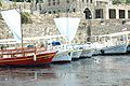 Polluted water from the Jiyeh power plant oil spill washes into the harbour of Byblos on July 29.