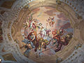 Fresco in the dome at the entrance