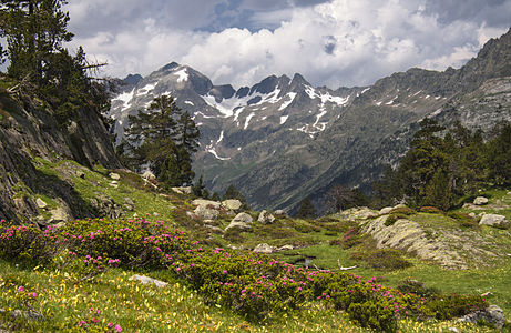 Posets-Maladeta Natural Park, province of Huesca. By Miquel Pons Bassas, CC-BY-SA-3.0-ES.