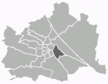 Map of the district in Vienna