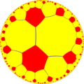 Uniform tiling of hyperbolic plane, x7x7o Generated by Python code at User:Tamfang/programs