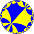 Uniform tiling of hyperbolic plane, 5x5o5o Generated by Python code at User:Tamfang/programs