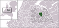 Location of De Bilt in the Netherlands