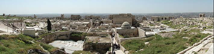 Citadel of Aleppo (interior)