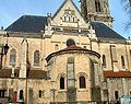 Le chevet de la cathédrale de Nevers 1