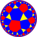 Uniform tiling of hyperbolic plane, 3x3o7x Generated by Python code at User:Tamfang/programs