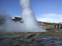 Erupting Strokkur