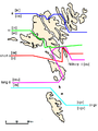 Some Isoglosses of Faroese