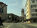 Mülheim-Stadtmitte mit Blick auf den Rathausturm