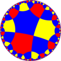 Uniform tiling of hyperbolic plane, 3x6o7x. Generated by Python code at User:Tamfang/programs.