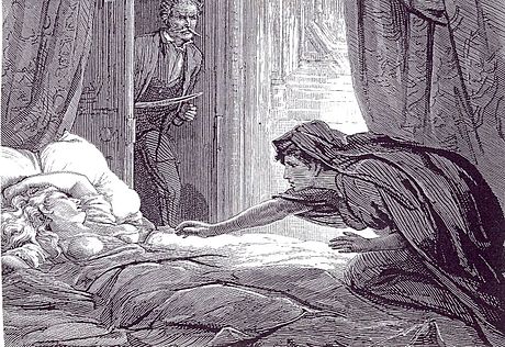 Illustration from "The Dark Blue" by D. H. Friston, 1872