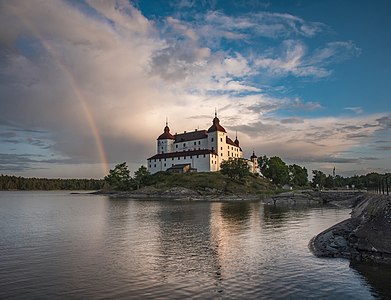 Läckö Baroque castle, Västergötland. Photograph: Nicklas Sjölund Larsson