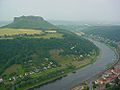 view from Festung Königstein