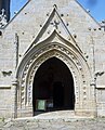 Ploaré : église Saint-Herlé, portail occidental 2.