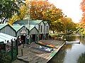 Boat sheds on the Avon River