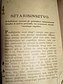 The new issue of the Sztarisinsztvo