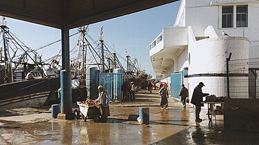 Casablanca's fishing port