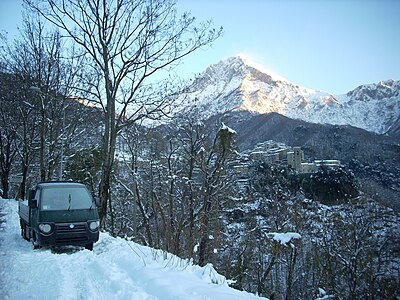 inverno (dicembre), Pania in snow.