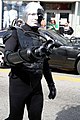 A trekkie (Star Trek fan) cosplaying a Borg