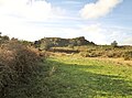 Paysage dans les Monts d'Arrée (sentier de randonnée "Circuit des carrières" au départ de Saint-Cadou (Sizun) 1.