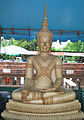 Ayutthaya Buddha, Subduing Mara, Virasana, Wat Na Phra Men, Thailand