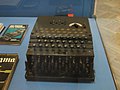 Enigma Machine at Museum in Warsaw, Poland.