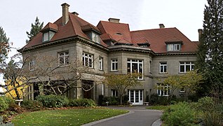 Pittock Mansion in Portland, Oregon.