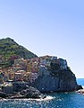 Manarola in der Steilküste