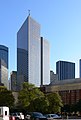 Dallas, Texas: *very left: corner of Thanksgiving Tower *middle: Energy Plaza *right in the background: Elm Place