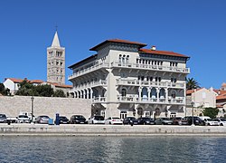 Hotel Arbiana in Rab, Croatia.