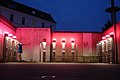 Payphones on Borkum Island at Dawn, Germany