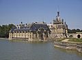 703) Château de Chantilly, France, vu du sud. 21 juillet 2011