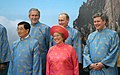 Group photo in Áo Dài