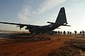 US Paratroopers boarding a C-130 for their next jump