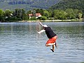 Ratgeber László jumps at Orfu festival