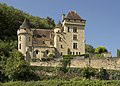 832) le Château de la Malartrie, XIXème siècle, Vézac, Dordogne. 16 septembre 2011